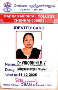 Dr. Vinodhini.M.V